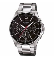 CASİO MTP-1374D-1A -TAKVİMLİ-WR 50M-ÇELİK-ERKEK KOL SAATİ