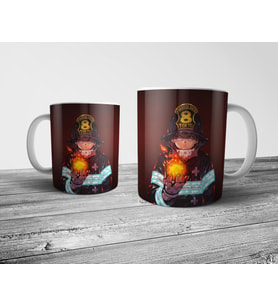 Pixxa Fire Force Kupa Bardak Model 3
