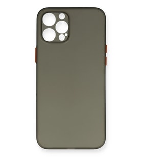 Pilelistore   iPhone 12 Pro Max Kılıf PP Ultra İnce Kapak - Gri