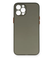 Pilelistore   iPhone 12 Pro Max Kılıf PP Ultra İnce Kapak - Gri