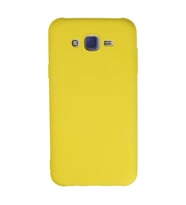 Galaxy J7 Kılıf Nano İçi Kadife - Sarı