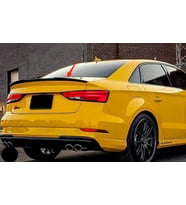 Audi A3 SD USA 2015+  Boyalı Spoiler