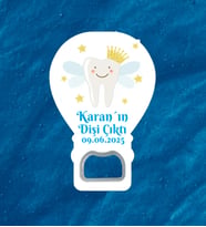 Kişiye Özel Resimli Diş Buğdayı Organizasyon Baby Shower Bebek İçin