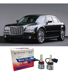 Chrysler 300 C Led Xenon Uzun Far Ampulü HB3 9005 Duo Yeni Seri Beyaz 2004-2012