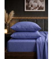 Faralya Life %100 Pamuk 2'li Yastık Kılıfı 50x70 cm Yumuşak Dokulu Terletmeyen Dayanıklı Ev Otel Tipi Nefes Alabilen Kapaklı Yastık Kılıfı
