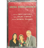 (Plak Değildir KASET tir) Kaset İnci Çayırlı Sevda Derinlerdedir Kaset