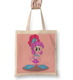 Looney Tunes Marvin The Martian Girl Bez Çanta Uzun Saplı