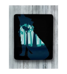 Wolf Bilek Destekli Mouse Pad