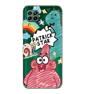 Huawei P40 Lite Uyumlu Baskılı Yumuşak Silikon Şeffaf Telefon Kılıfı
