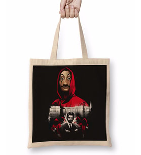 La Casa De Papel La Casa De Dali Bez Çanta Uzun Saplı