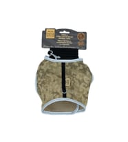 Cattie Havalı Dokumadan El Yapımı Kedi Göğüs & Gezdirme Takımı 1x25-35cm - Camo