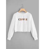 Coffee Crop Sweatshirt (Beyaz)