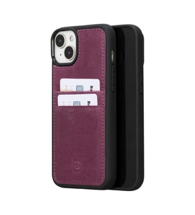 Bouletta Apple iPhone 15 Uyumlu Deri Arka Kapak FXCP CZ7