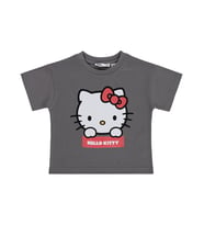 Hello Kitty 2-5 Yaş Tişört - Gri