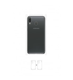 Galaxy M20 Arka Yan Koruyucu Darbe Emici Poliüretan Film Amerika Üretimi