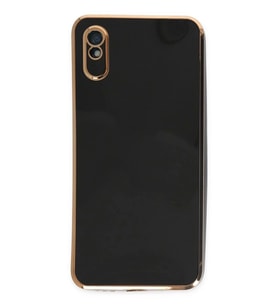 Newface Xiaomi Redmi 9A Kılıf Volet Silikon - Siyah