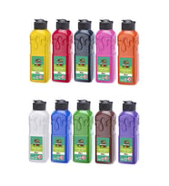 Parmak Boyası 250 Gr 10 Adet Çocuklar İçin Yıkanabilir Parrmak Boya Okul Hobi Kreş Etkinlik Kırmızı Sarı Mavi Yeşil (Karışık)