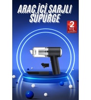 Vakumlu Süpürge Şarjlı Elektrikli Mini Taşınabilir Uzun Ömürlü Hazneli