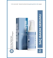 Enzym Cosmetics Saç Bakım Kompleksi Hyaluronik Asit ve Kolajen Saç Serum 50 ml -Onarıcı, Nemlendirici