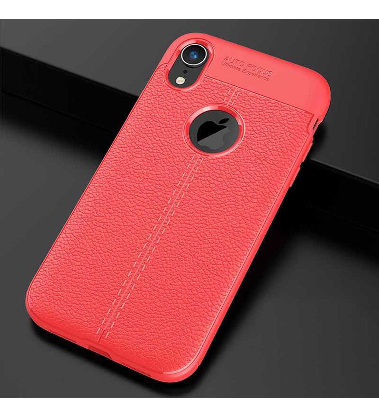 Apple iPhone XR Kılıf Esnek Pu-Deri Leather-Pu Serisi Protected Case