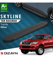 Toyota Hilux 7 Skyline Siyah Yan Basamak 203 Cm 2006-2015 A+ Kalite
