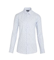 Hatemoğlu Mint Slim Fit Floral Desenli Gömlek