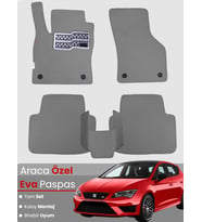 SEAT LEON 5F (2013-2020) Uyumlu EVA Paspas Tam Set–Oto Paspas,Araca Özel,Kolay Montaj
