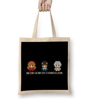 8 Bit Neon Genesis Evangelion Bez Çanta Uzun Saplı