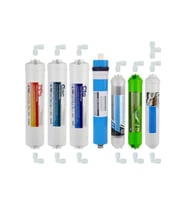 Su Arıtma Cihazı Filtresi 6'lı Set (Krem)