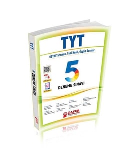 Zafer Yayınları Tyt 5Li Deneme Sınavı