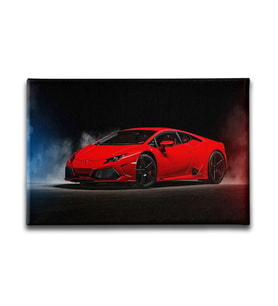 Kırmızı Ferrari Canvas Tablo ATY223