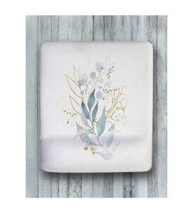Pastel Çiçek Bilek Destekli Mouse Pad