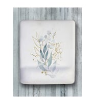 Pastel Çiçek Bilek Destekli Mouse Pad