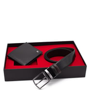 Pierre Cardin Çift Yönlü Deri Kemer & Cüzdan İkili Set PCCİFT01SK-3664F2I