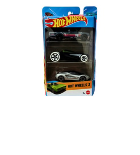 Hot Wheels 3'lü Araba Seti K5904-03