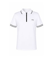 Trender Beyaz Çizgili Beyaz Erkek T-Shirt 7377