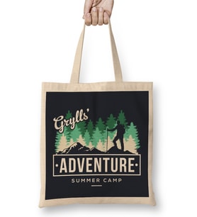 Bear Grylls Adventure Summer Camp Bez Çanta Uzun Saplı