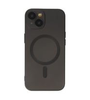 Apple İphone 14 Plus Kılıf Moshi Lens Magneticsafe Silikon - Siyah