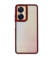 Realme C55 Kılıf Dora Kapak - Kırmızı