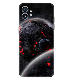 Nothing Phone 2 Kılıf Desenli Silikon Platinium Series Dark World 1867