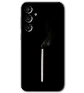 Galaxy S23 FE Kılıf HD Desen Baskılı Arka Kapak - Sönmüş Kibrit