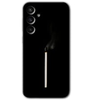 Galaxy S23 FE Kılıf HD Desen Baskılı Arka Kapak - Sönmüş Kibrit
