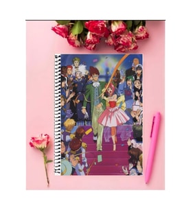 Macross 7 Anime Defter 1 Adet Özel Tasarım A4 Boyutu 21*29 Cm Telli Çizgili Defter