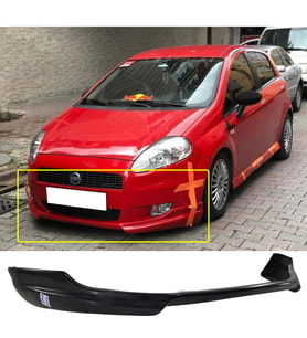 Fiat Punto Grande Rieger Ön Ek Karlık Plastik Mat Siyah 2005 2006 2007 2008 2009 karlık+bodykit+ek