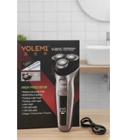 Volemı® V-0915 Islak-Kuru Silindir Sıfır Sakal Erkek Tıraş Makinası Derinlemesine Tıraş