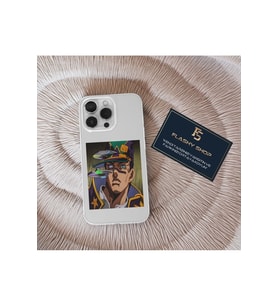 Samsung Galaxy A21s Uyumlu Jojo's Bizarre Jotaro Kujo Tasarımlı Şeffaf Kılıf