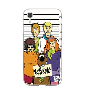 Iphone XR Uyumlu Scooby Doo Tasarımlı Şeffaf Telefon Kılıfı