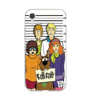 Iphone XR Uyumlu Scooby Doo Tasarımlı Şeffaf Telefon Kılıfı