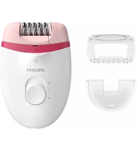 Philips Epilasyon Cihazı, Kablolu Kompakt Tasarım, Dahili Led Işık, 2 Hız Ayarı, Yıkanabilir Başlık,