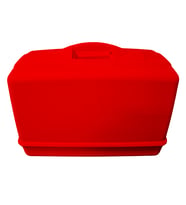 Ev Tipi Aile Dikiş Makinesi Plastik Taşıma Çantası (Kırmızı)